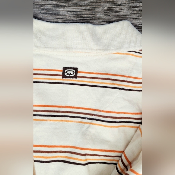Ecko Unltd Vintage Striped Polo Men's Size XL - Picture 5 of 13